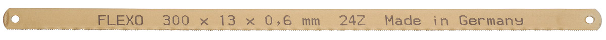 189-WSE Lưỡi cưa thép 1 mặt 300mm, 12 inch, chuẩn DIN 6494, form A