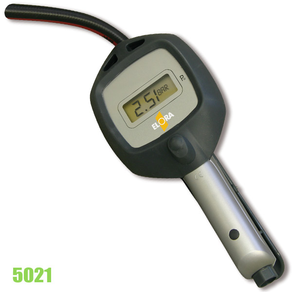 5021 Đồng hồ điện tử đo áp suất bơm bánh xe, độ chính xác cao