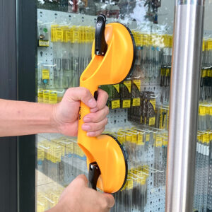 Giác hút kính xe hơi ELORA 280 ứng dụng hiệu quả trong lắp đặt kính chắn gió ô tô và xe cơ giới.