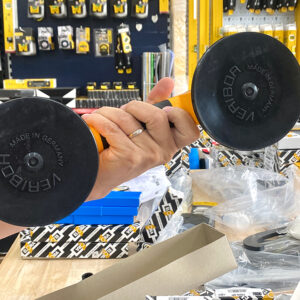 Giác hút kính xe hơi ELORA 280 tải trọng 30–60kg, sản xuất tại Đức, ứng dụng cho kính, gương và vật liệu nhẵn.