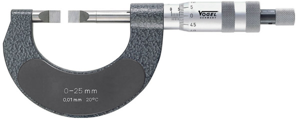 23038 Series Panme cơ đo ngoài 0-150mm, ngàm mỏng, độ chính xác 0.01mm