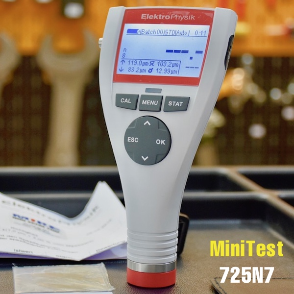 MiniTest 725 máy đo độ dày lớp phủ 0 đến 7000µm ElektroPhysik