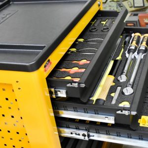 Tủ đồ nghề 7 ngăn 320 chi tiết chuyên dụng cho garage Super Caddy - ELORA Germany.