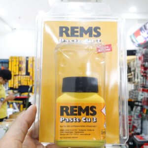 Nhiệt độ nóng chảy 110°C của Keo hàn ống đồng REMS Paste Cu 3 hỗ trợ quan sát đổi màu để kiểm soát nhiệt.