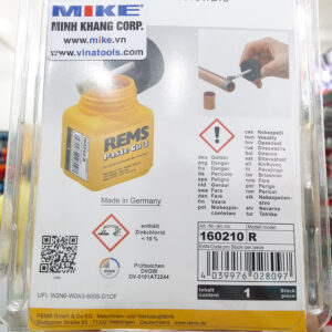 Keo hàn ống đồng REMS Paste Cu 3 đạt chuẩn ISO 9453, đảm bảo tương thích hệ nước nóng, lạnh và sưởi.