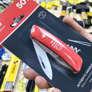 Tay cầm “soft-touch” của FELCO 501 chống trượt, giảm tải cổ tay khi thao tác kéo dài.