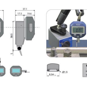 Cấu tạo đồng hồ so