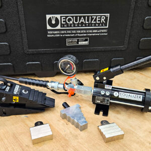 Bộ Equalizer SW15TESTD tích hợp khối chèn an toàn nhiều cỡ, đảm bảo khoảng mở cố định và tăng độ an toàn.