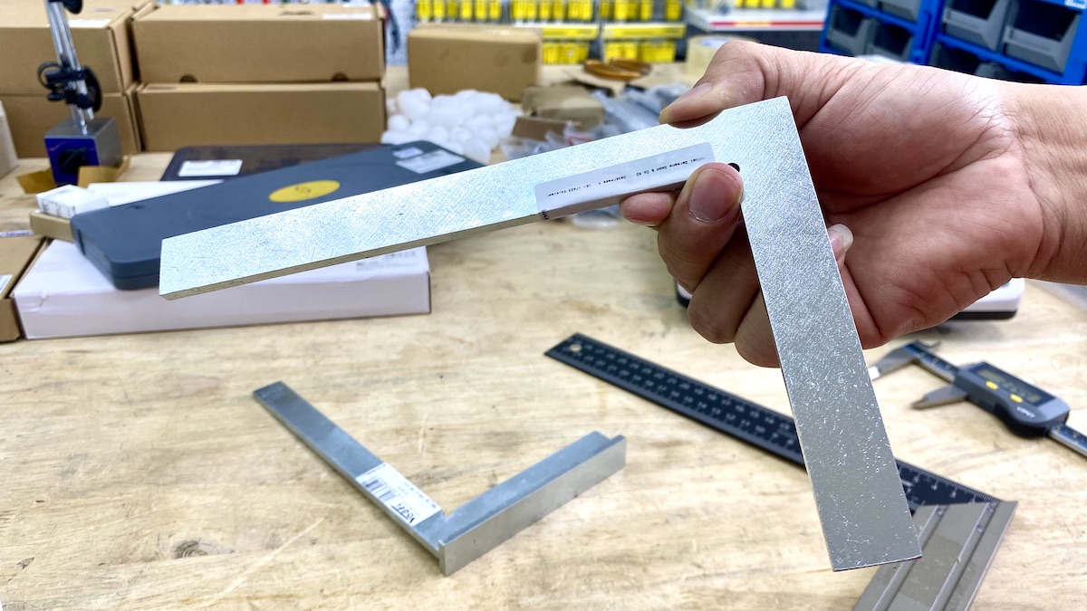 Thước eke kỹ thuật 100-1000mm, dùng cho nhà xưởng hoặc đào tạo