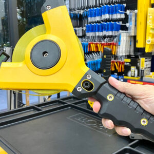 Thước kéo 50m LBM 1000 STABILA 19667 lá thép 50 m, rộng 13 mm, phủ NYLON-WRAP chống mòn.