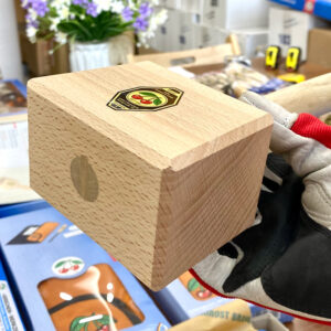 Búa vồ gỗ trăn Kirschen 6160 6160105 có chiều dài tổng 305mm, cán dài 225mm, đường kính Ø26mm.