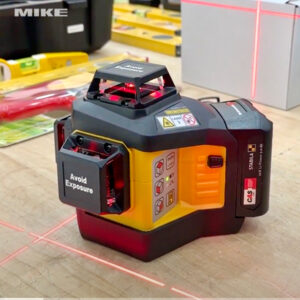 Độ chính xác cân bằng của Máy cân bằng laser đỏ LAX 600 đạt 0,3 mm/m, phù hợp yêu cầu lắp đặt kỹ thuật.