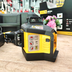 Ba mặt phẳng laser 360° của Máy cân bằng laser đỏ LAX 600 cho phép định vị toàn không gian mà không cần xoay máy.