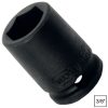 Đầu khẩu đen ELORA 789- đầu vuông 3/8 inch, dùng cho máy xiết bulong đai ốc. Impact socket