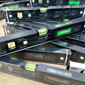 Thước thủy điện tử 40cm Stabila Dark Shadow – bền và chính xác