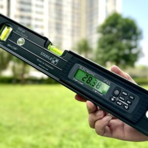 Thước thủy điện tử 40cm Stabila Dark Shadow đo góc và độ nghiêng