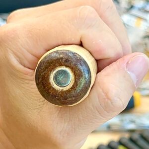 Bộ tua vít cán gỗ 6 cây ELORA 600-S6 sử dụng tay cầm gỗ tự nhiên, tiện gia công toàn phần từng cán.