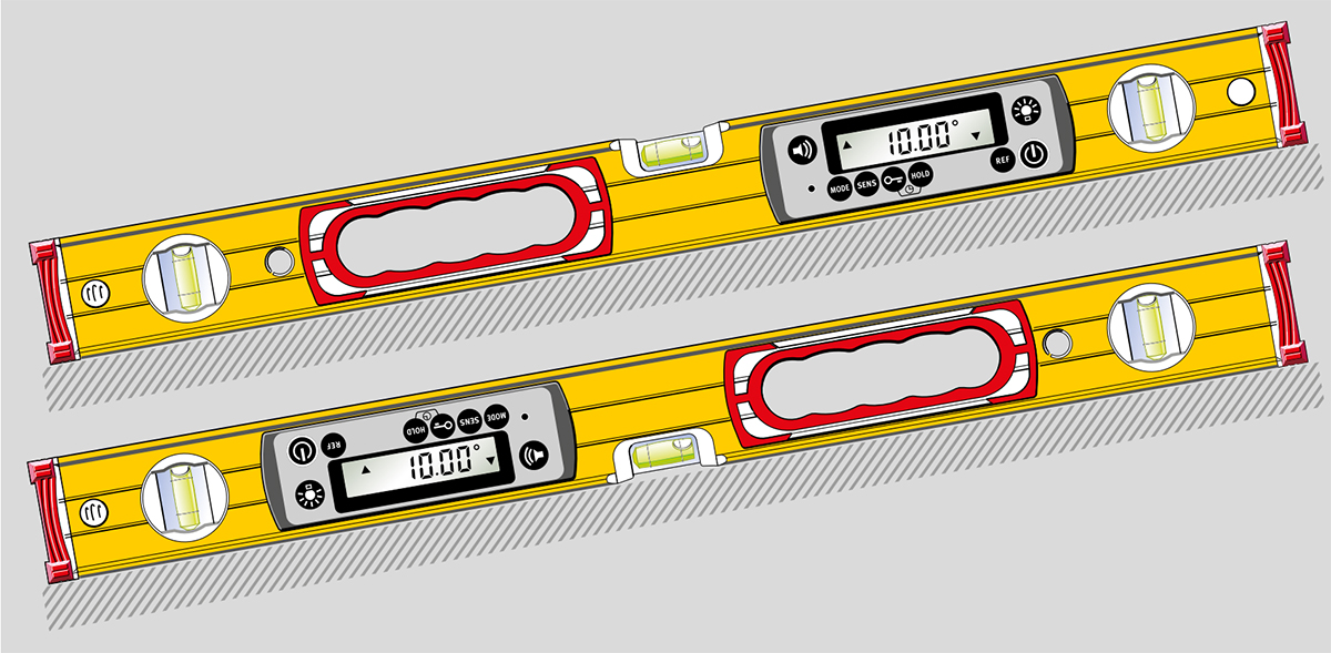 Hướng dẫn sử dụng thước thủy điện tử dòng TECH 196 DL