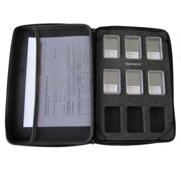 Bo 6 mieng chuan do day ElektroPhysik_1 Bộ miếng chuẩn độ dày MIN 7 cho máy đo lớp phủ ElktroPhysik