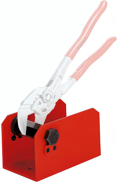 Chân đỡ thử tải Knipex 00 19 21 S1, kèm xích kìm mỏ quạ Cobra