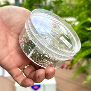 Bộ đầu cos Knipex 97 99 910 đạt tiêu chuẩn DIN 46228, không chứa chất SVHC theo REACH, không áp dụng RoHS – phù hợp môi trường công nghiệp.