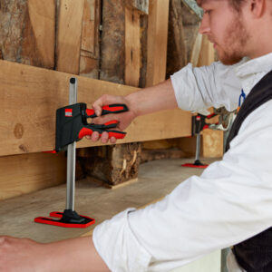 Kích tay lắp ráp BESSEY BEYCEPS có thanh trượt kích thước 22 x 8 mm, cấu trúc chắc chắn. Phần bơm tay làm từ nhựa hai thành phần, chống trượt và giúp tăng lực bám tay khi sử dụng.