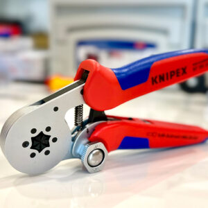 Kìm bấm cos tự động Knipex 97 55 14 bấm cos đôi tới 2 x 10 mm², 2 x AWG 8.