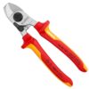 Kìm cắt cáp Knipex 95 26 165, cách điện VDE, có lò xo mở