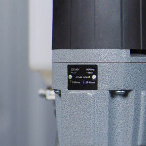 Máy khoan từ Euroboor ECO.50-T sử dụng động cơ công suất 1250 W cùng hai tốc độ không tải 100–280 và 185–530 vòng/phút, phù hợp gia công trên nhiều loại thép khác nhau.