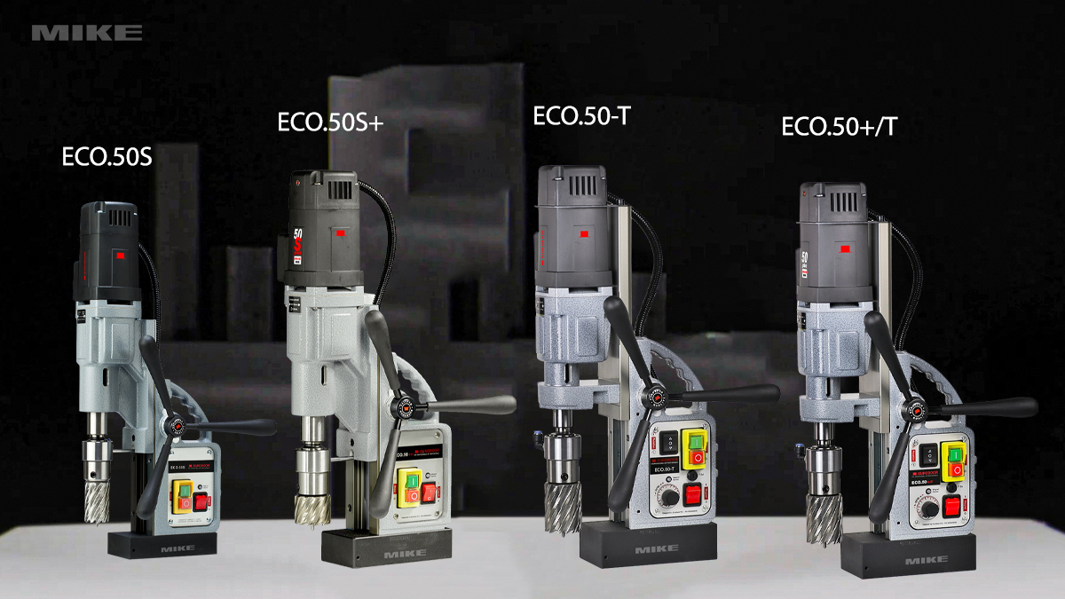 Bảng so sánh 4 loại máy khoan từ EUROBOOR ECO.50