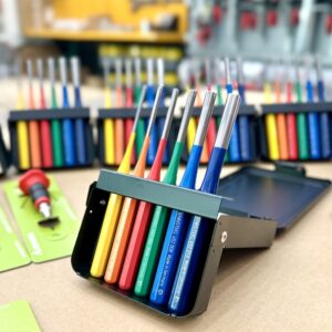 Bộ đột chốt Rennsteig 425 530 6 RC thân bát giác