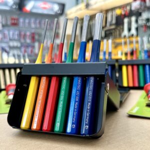 Bộ đột chốt Rennsteig 425 530 6 RC thép hợp kim cao