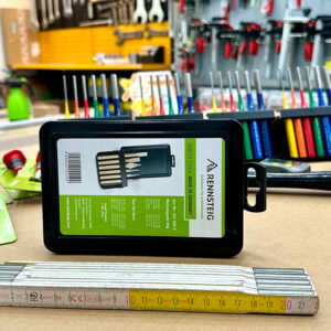 Bộ đột chốt song song Rennsteig 425 502 6 có thân bát giác Ø10 mm, bề mặt đánh bóng, không mạ crôm.