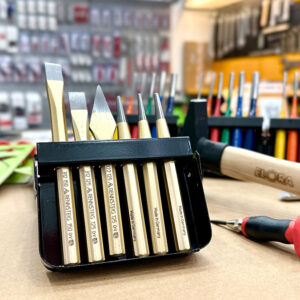 Bộ đục hỗn hợp Rennsteig 421 002 0 sản xuất tại Đức, phù hợp xưởng cơ khí và sửa chữa.