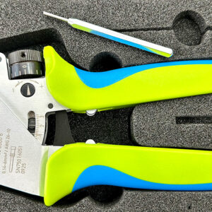 Kìm bấm cos Rennsteig MicroCrimp 8.75 mã 8750 0414 61; harness máy bay, viễn thông; giắc circular; dây 0,14–6,0 mm².