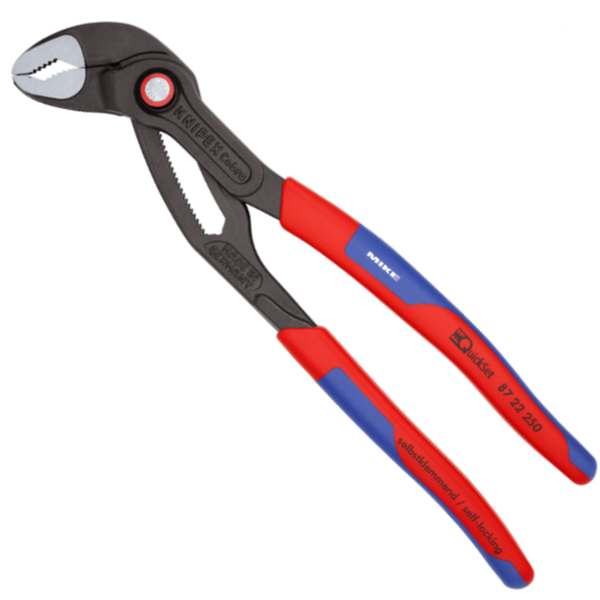 Kim mo qua Knipex 87 22 250 Kềm mỏ quạ 250 mm Knipex 87 22 250 Cobra QuickSet