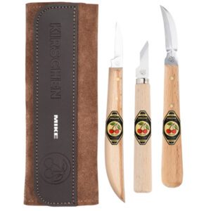 Bộ dao điêu khắc Kirschen 3307000 3 cây trong túi da
