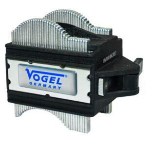 Đế từ răng lược Vogel Germany 252015 có cơ cấu lá thép trượt tự thích ứng, đế từ On/Off, khóa giữ biên dạng chính xác, dùng đo và sao chép hình dạng bề mặt cong.