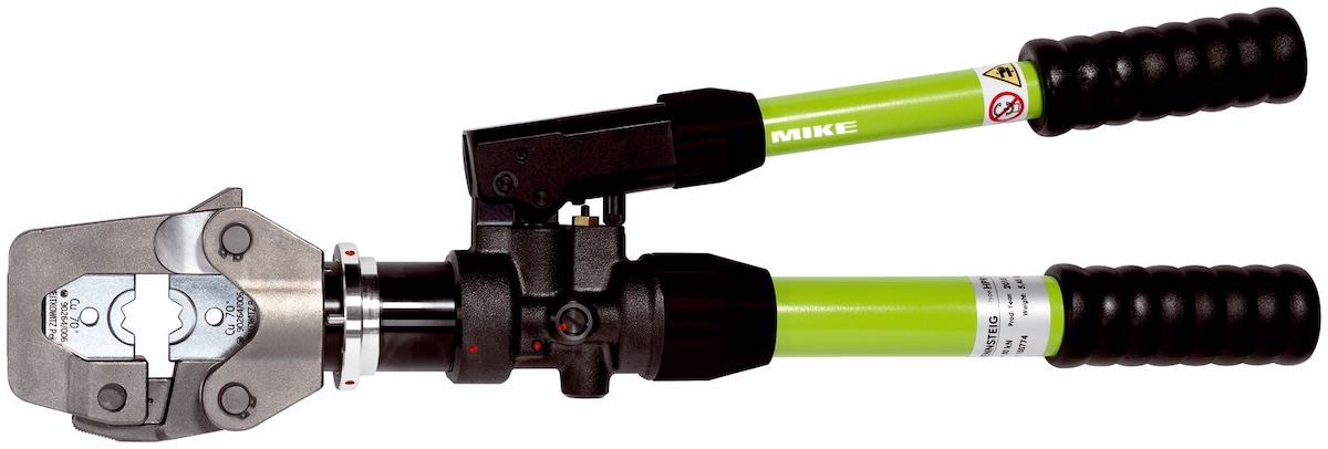 Kìm ép cos bằng thủy lực Rennsteig - Made in Italia.