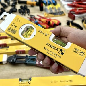 Thước thủy STABILA Type 70 TM 22 cm – Nhỏ gọn, bền, chính xác