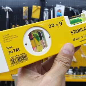 Thước thủy STABILA 02190 – Dụng cụ cân bằng thép từ tính 22 cm