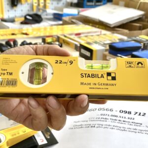 Thước thủy từ tính STABILA 02190 – Type 70 TM, độ chính xác ±0,5 mm/m