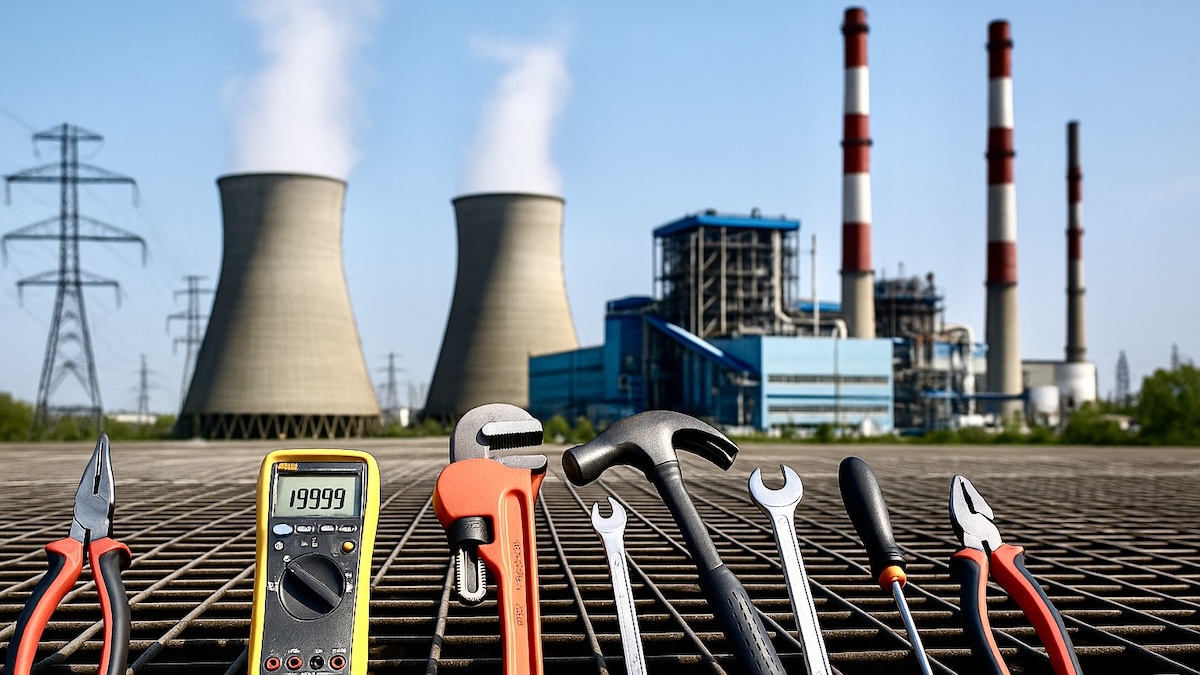 Danh mục công cụ dụng cụ cho nhà máy nhiệt điện