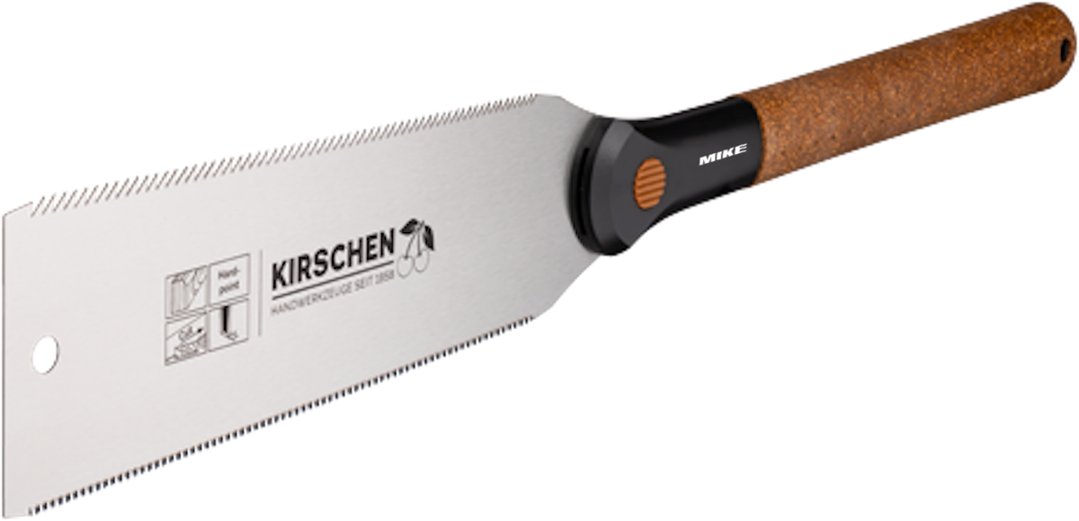 Cưa gỗ Ryoba 2 lưỡi, kéo tay Kirschen 4420240