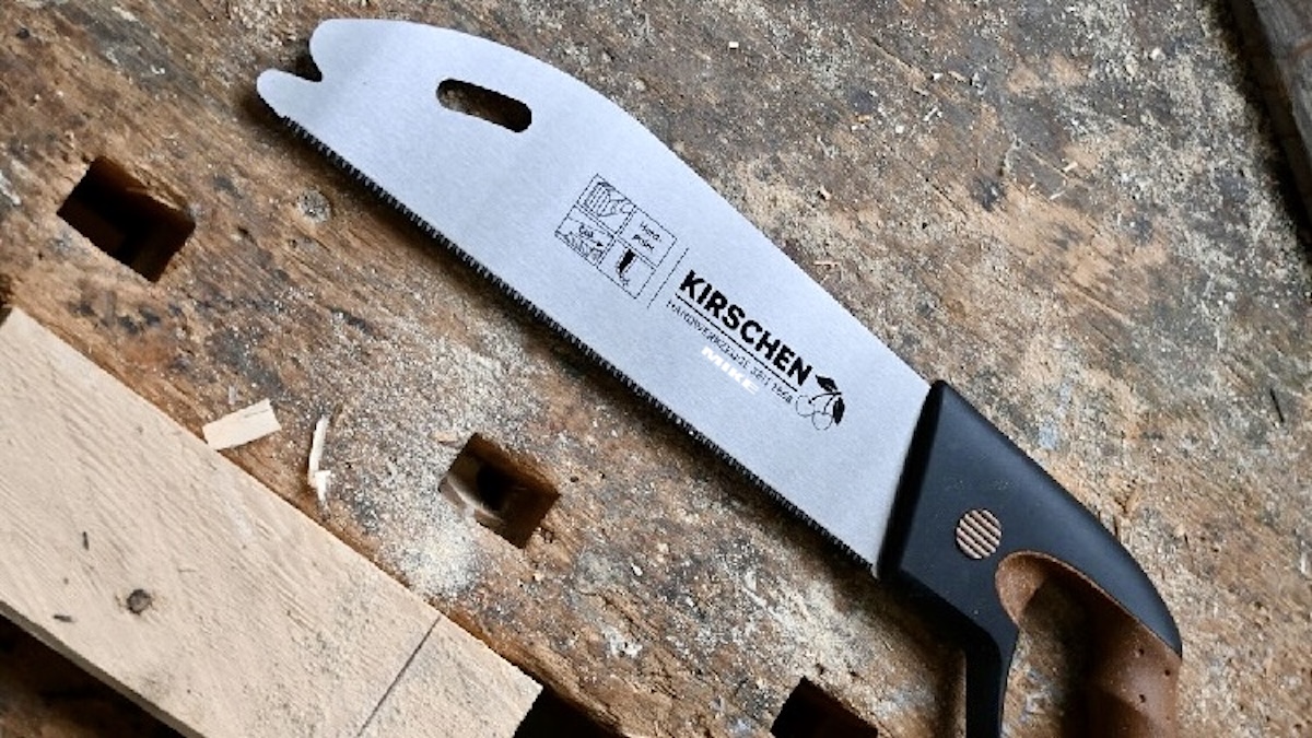 Cưa gỗ kéo tay Kirschen 4400300, kéo tay răng thưa kiểu Nhật