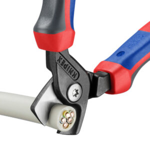 Kéo cắt cáp Knipex 95 12 160 StepCut giảm lực cắt cáp đồng nhôm 50 mm²