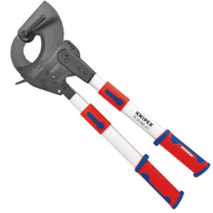 Kéo cắt cáp nhông Knipex 95 32 060 bánh răng tay đòn ống lồng cắt cáp Ø 60 mm