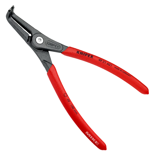 Kim phe ngoai dau cong Knipex 49 21 A31_1 Kìm phe ngoài đầu cong Knipex 49 21 A31, mở phe Ø40-100mm